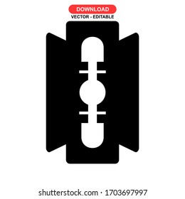 Blade-Symbol oder Logo einzeln auf Zeichen Vektorillustration Illustration - hochwertige Vektorsymbole im schwarzen Stil
