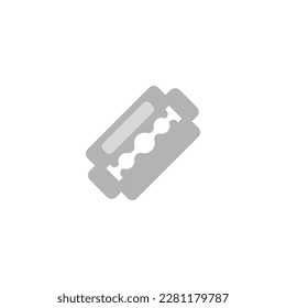 icono de hoja en fondo blanco, ilustración vectorial