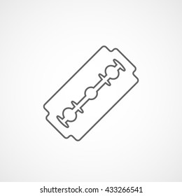 Blade Icon On White Background