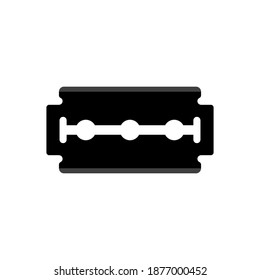 blade razor icon of glyph style  vector illustration design