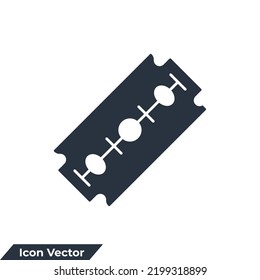 Blade Razor Icon Logo Vector Illustration Stock Vector (Royalty Free ...