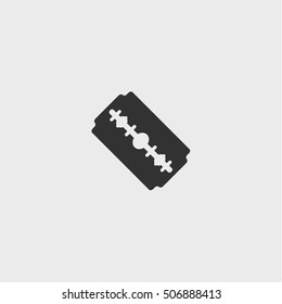 blade razor icon, vector design
