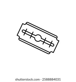 Blade razor icon Vector logo set flat