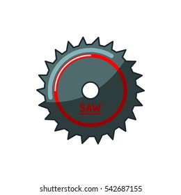blade saw icon illustration isolated vector sign symbol