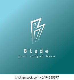 Blade Simple Minimalist Modern Logo Concept