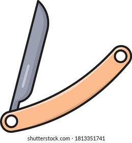 Blade-Vektorflachfarbensymbol 