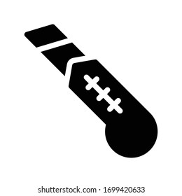 icono plano de glifo vectorial de hoja 