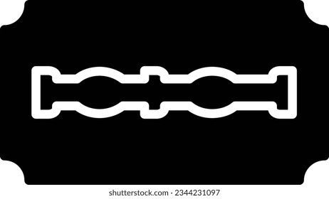 Blade Vector Icon Glyph Style