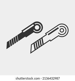 blade vector icon illustration sign 