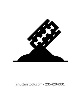 Blade vector icon which can easily modify or edit

