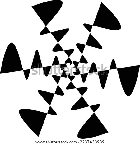 blak and white abstract background