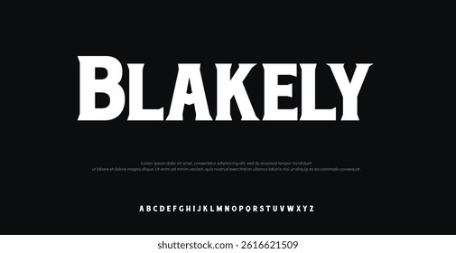 Blakely Future font creative modern alphabet fonts. Typography colorful bold with color dot regular. vector illustrator	