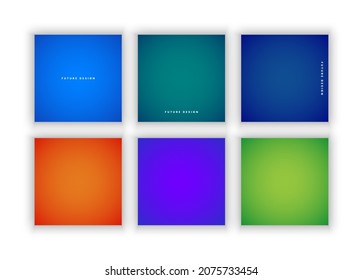 gradación de fondo cuadrado abstracto en blanco para publicación en medios sociales