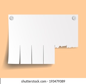 blank ads on the wall