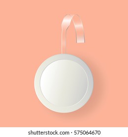  Blank  advertising sticker