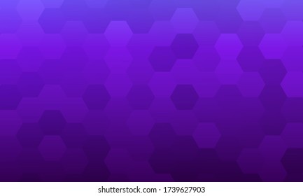 blank background, with hexagon purple gradient color, abstract creative digital background, modern landing page concept vector.