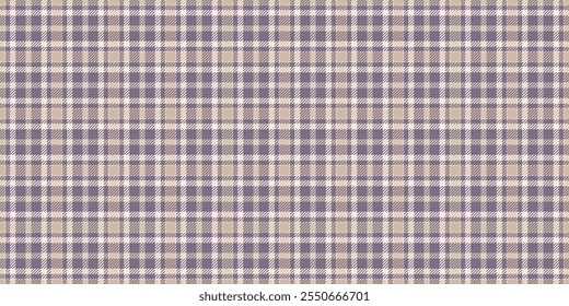 Textil de textura de fondo en blanco, Vector de cuadros a cuadros de Fondo de pantalla. Patrón de tartán de tela agradable sin costuras en paleta de colores claros y pastel.