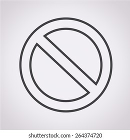 blank ban icon