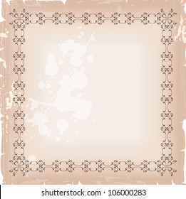 blank banner frame template