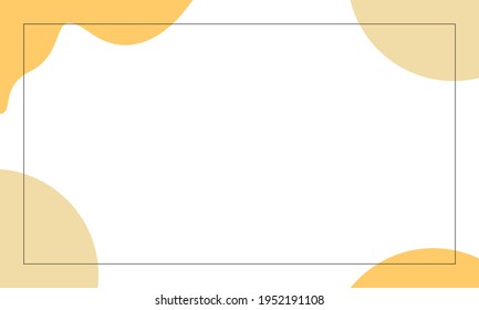 Blank banner or template design for text or images. Can be used for sales templates or web banners, flyers, brochures, etc.
