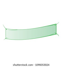 Blank Banner in Vector Illustration 