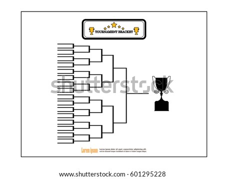 blank basketball tournament bracket on backgroundvector stock vector empty basketball bracket