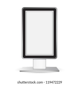 Blank billboard