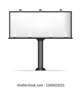 Blank billboard for advertisement, Big board banner