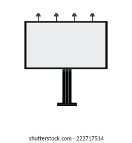 Blank billboard, billboard, billboard city, advertising