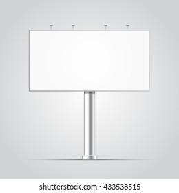 Blank billboard mockup