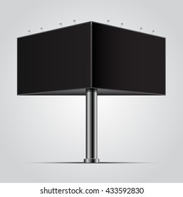 Blank billboard mockup