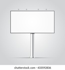 Blank billboard mockup