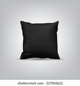 Blank Black Cushion/Pillow