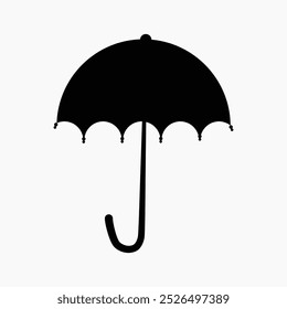 Blank black umbrella with handle, Insurance Line Vector Icon, rainbow umbrella at sunset, Vector icon, Large open umbrella, Rainbow umbrella,
