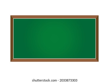 Blank Blackboard Background. vector illustration