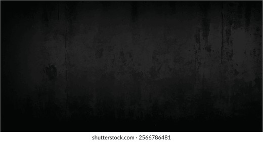 blank blackboard. Texture of an old gray concrete wall as a background. black industrial metal wall.Elegant black background texture grunge, old vintage black paper design,