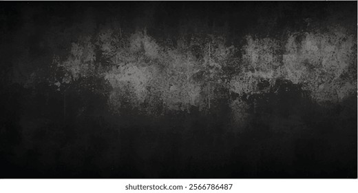 blank blackboard. Texture of an old gray concrete wall as a background. black industrial metal wall.Elegant black background texture grunge, old vintage black paper design,