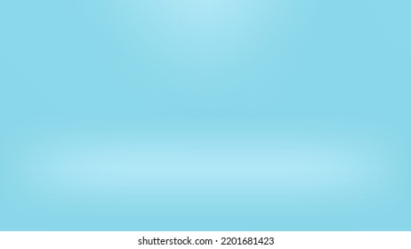 fondo de pantalla de producto azul en blanco con efecto de sala de estudio de iluminación