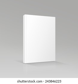 Blank Book Cover Vector Illustration Gradient Mesh