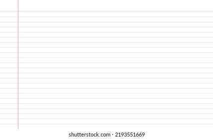 Blank book paper sheet line background template design vector.
