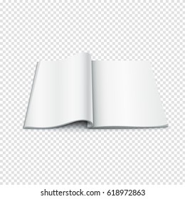 Blank book Vector