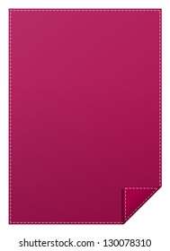 Blank bordeaux background ready for your text / bordeaux stitch background