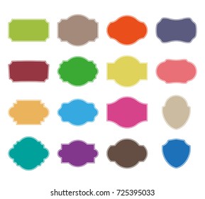 Shiny Shapes Colors Vector Illustration Eps Stock Vector (royalty Free 