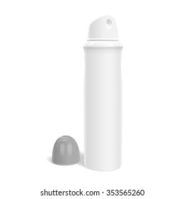 blank bottle product isolated on white background