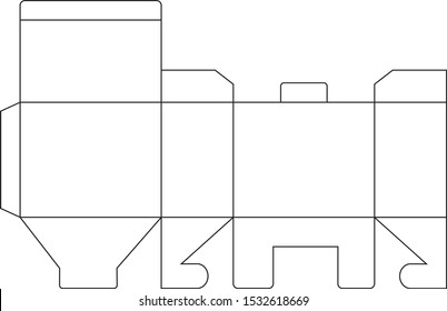 Box Template Images Stock Photos Vectors Shutterstock