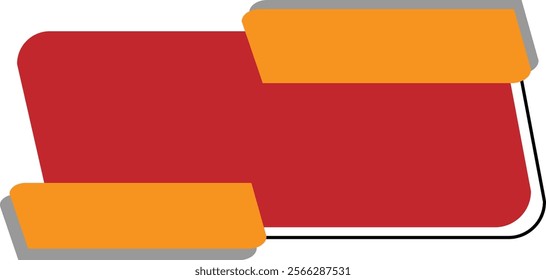 Blank Box Vector Design, Modern Blank Text Box Banner Template