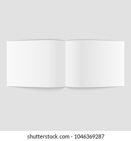 Blank of brochure, flyer, magazine or business card. Vector