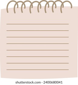 blank brown notebook paper
,flat icon