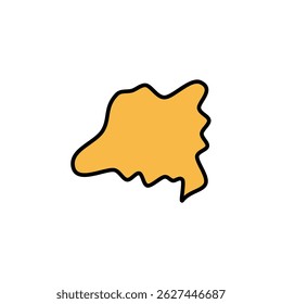 Blank bubble speech comic vector design