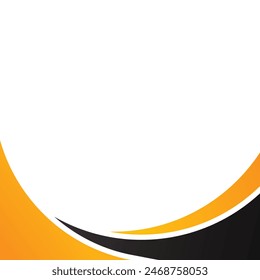 Blank business background curved gradient stripes